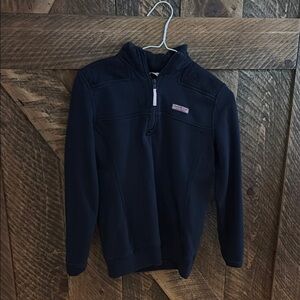 Xs navy vineyard vines quarter zip up